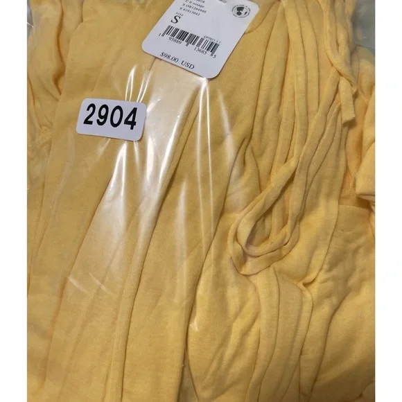 Free People Sun Seeker Mellow Yellow Maxi Dress NWT SZ S - Picture 4 of 6